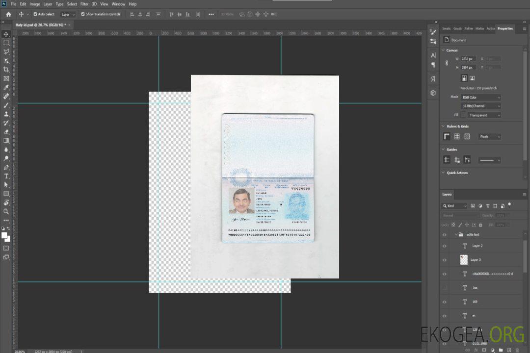 Passeport indien 2022-présent 2 pages page 1 template Passeport indien 2022-présent 2 pages page 1 template